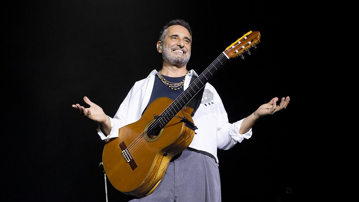 El uruguayo propuso una noche de disfrute y alegría en Mendoza. El uruguayo propuso una noche de disfrute y alegría en Mendoza.