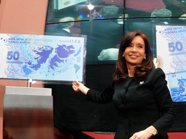 Presentaron un billete de $50 con un diseño dedicado a las Islas Malvinas