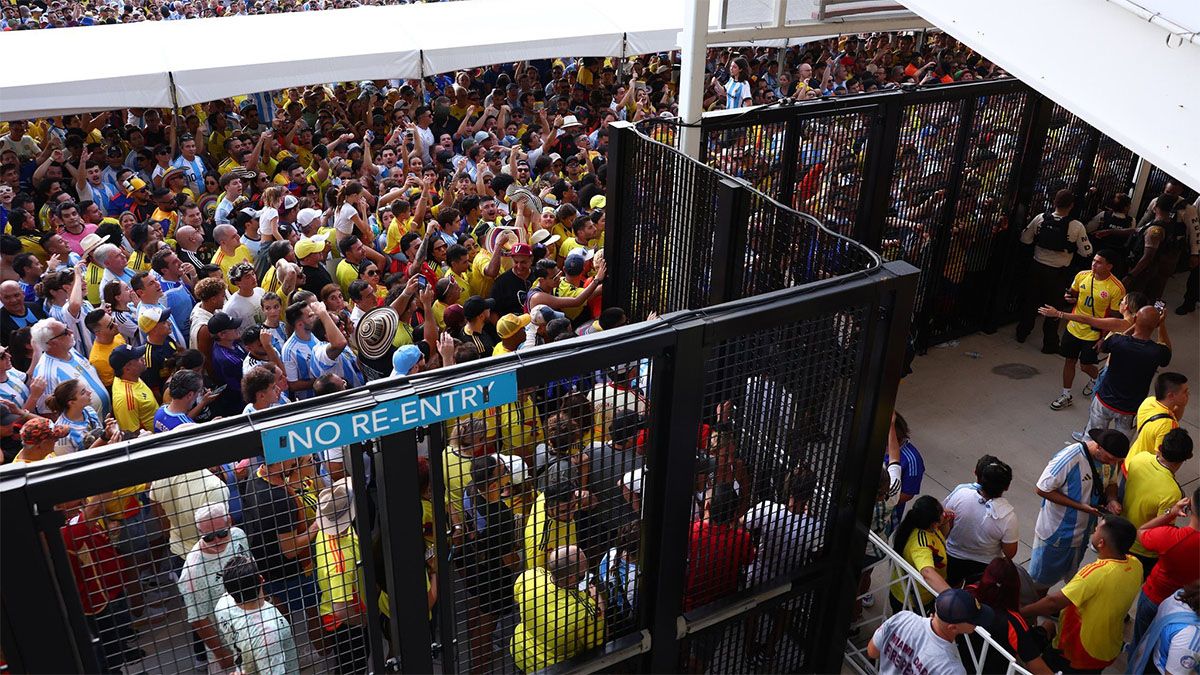 Los incidentes en la previa de la final de la Copa América fueron muy graves.