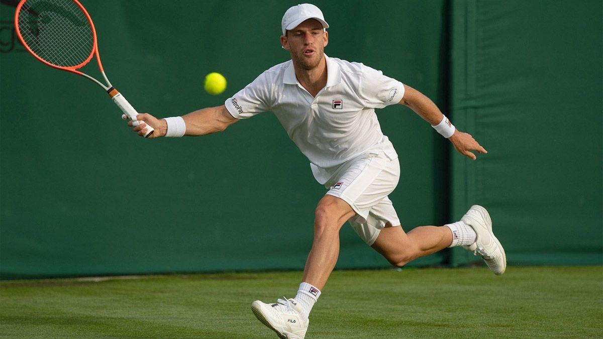 Schwartzman le dijo adiós a Wimbledon