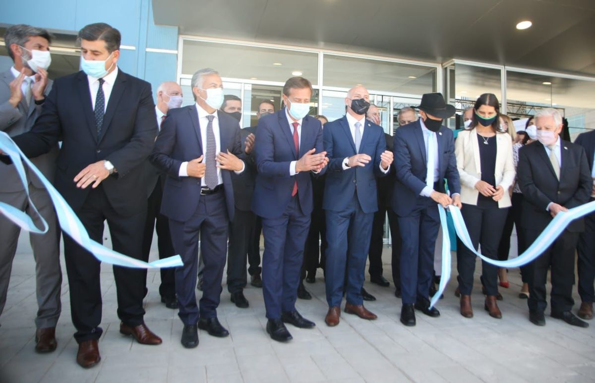 Un momento de la inauguración del Polo Judicial Penal.