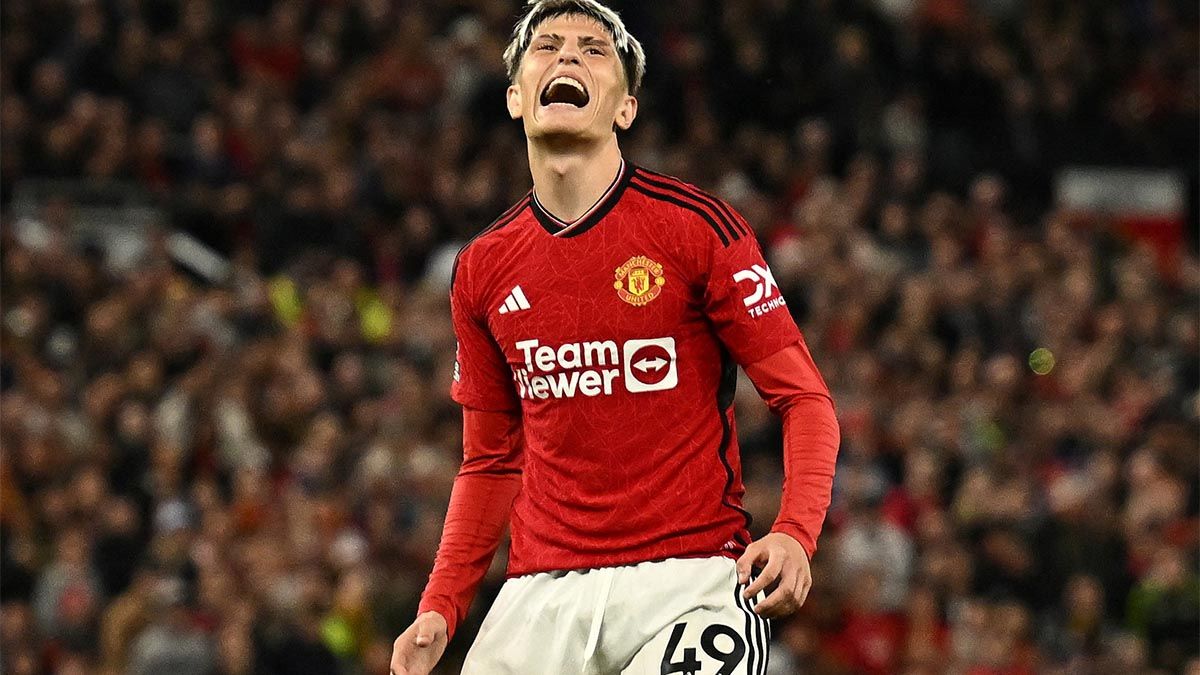 Alejandro Garnacho fue titular en Manchester Uniter, que venció a Wolverhampton.