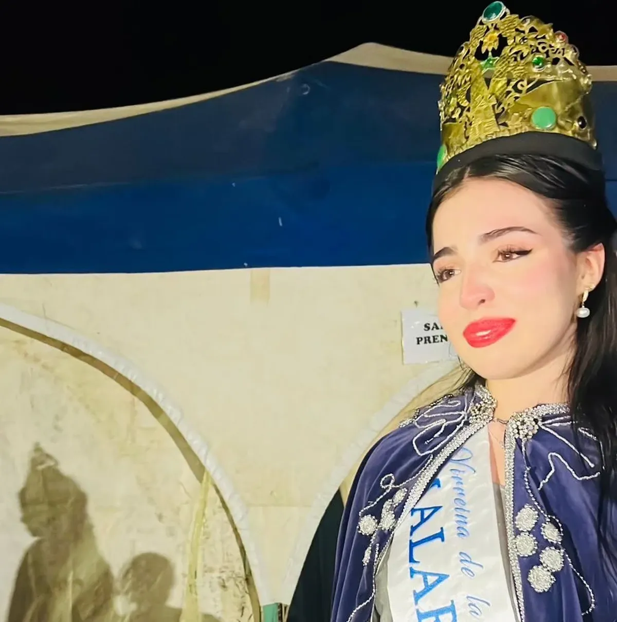 Rosario Cabello, la noche en que fue elegida.