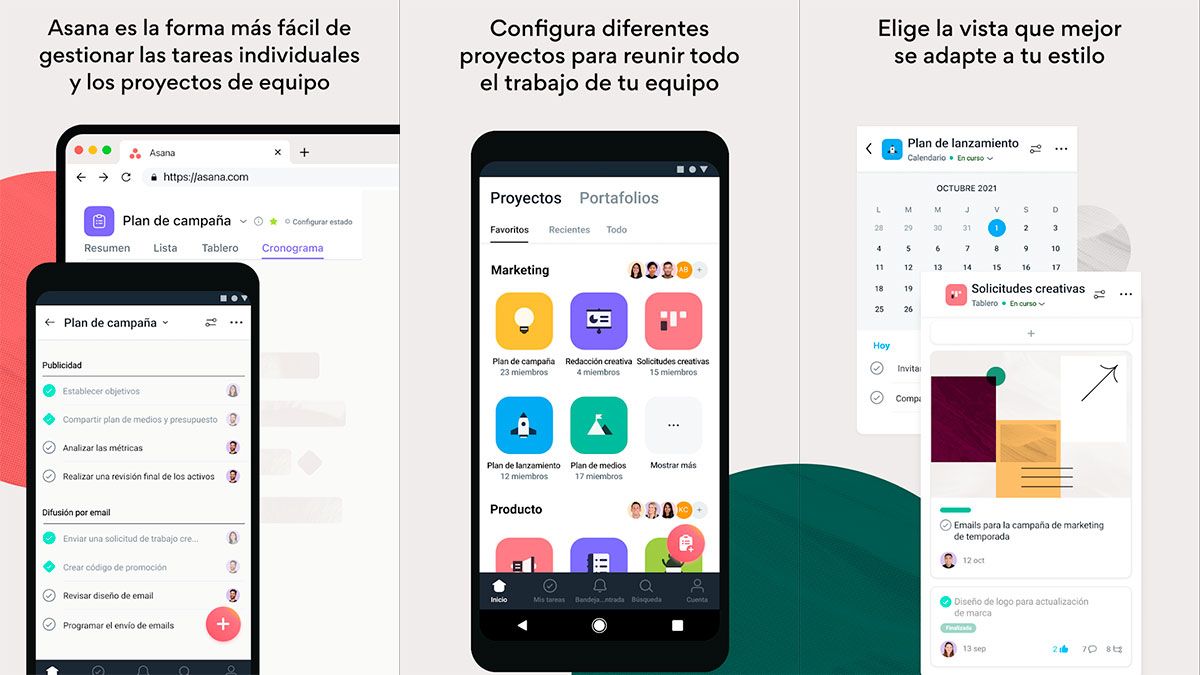 Asana es la forma más fácil de gestionar los proyectos de tus equipos y tus tareas individuales. Asana es la forma más fácil de gestionar los proyectos de tus equipos y tus tareas individuales.
