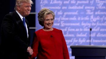 Caliente debate entre Trump y Clinton por la carrera a la presidencia