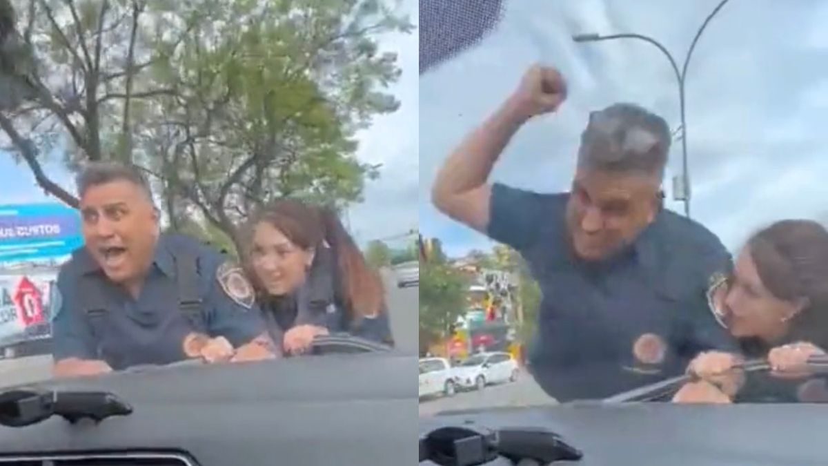 Un grave hecho se hizo viral tras mostrar en Tiktok y Twitter una irresponsable reacción de un conductor