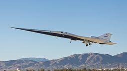El nuevo avión de la NASA ya es más rápido que el sonido. El nuevo avión de la NASA ya es más rápido que el sonido.