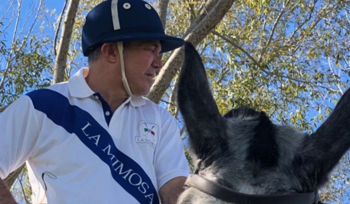 El abogado Fernando Burlando sufrió una aparatosa caída de una yegua mientras jugaba al polo y debió ser internado. Barby Franco estaba con él