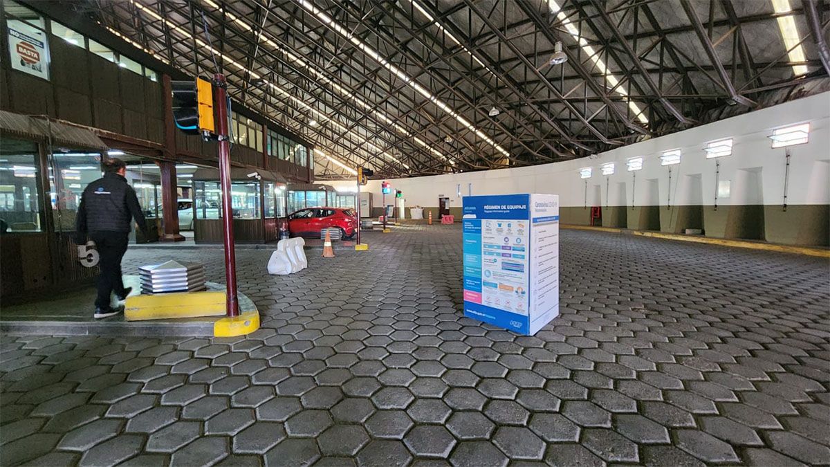 Fue normal la actividad en el paso a Chile en el Complejo Horcones, del lado argentino.