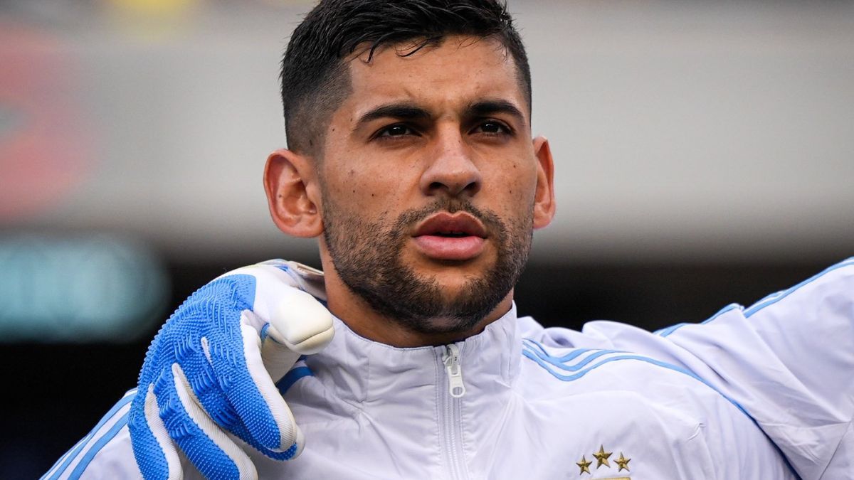 Cuti Romero en el amistoso frente a Ecuador.&nbsp;