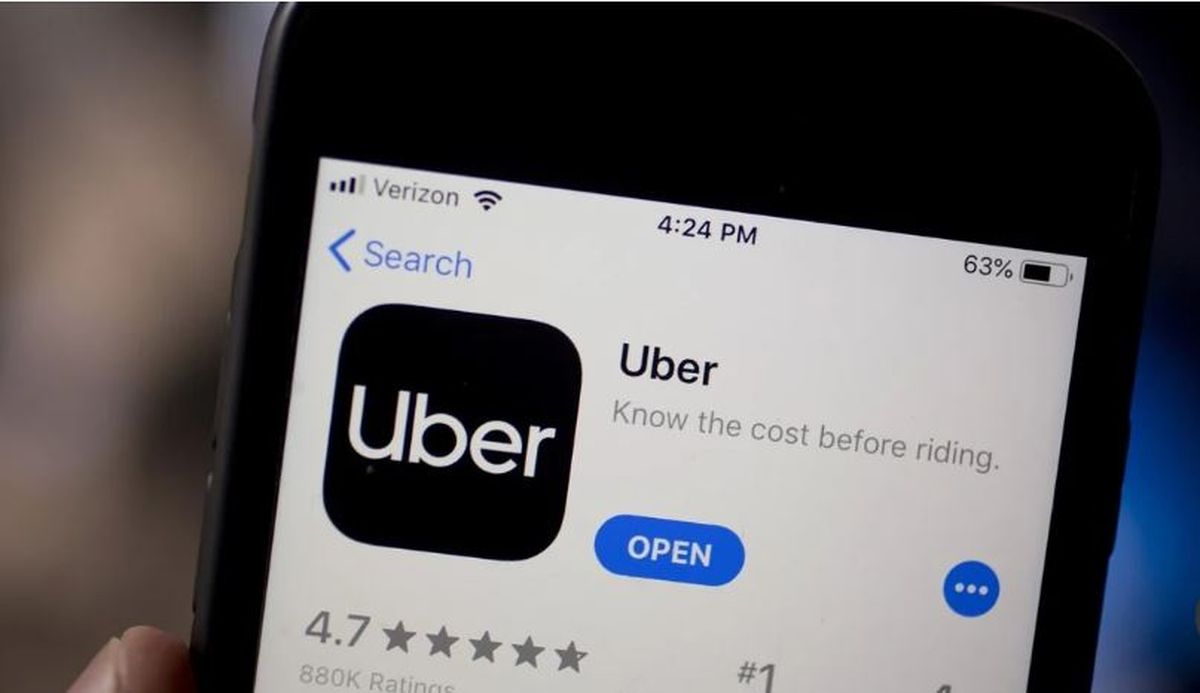 Carísimo. Por un viaje de 60 cuadras un Uber le cobró $6 millones.