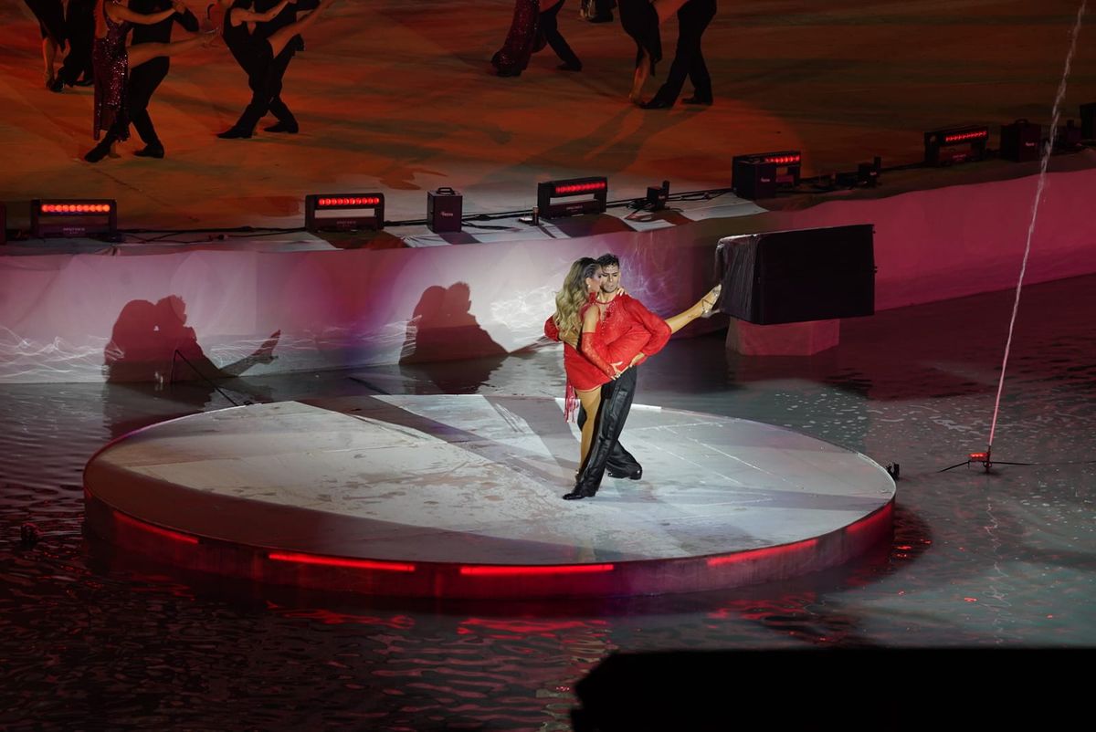 Volvió el tango en el agua en esta Vendimia 2026. Volvió el tango en el agua en esta Vendimia 2026.