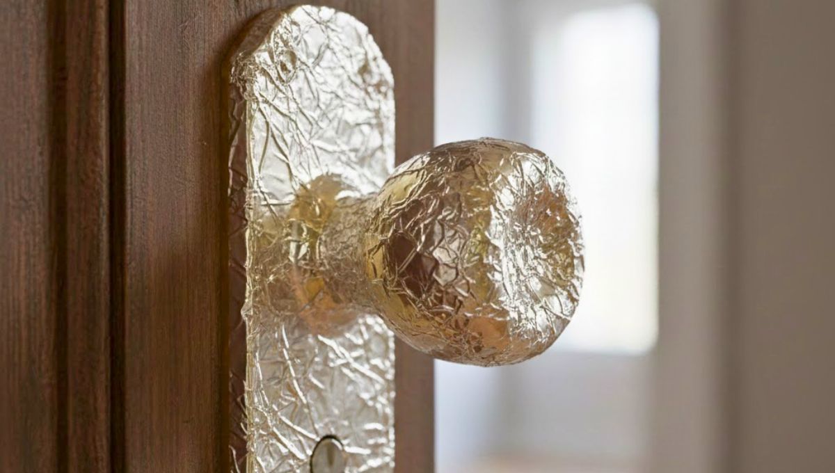 Colocar papel aluminio en los picaportes de las puertas: por qué recomiendan hacerlo