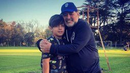 Claudia Villafañe se descargó tras el encuentro de Maradona con Benja Agüero