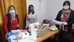 Coronavirus en Mendoza: el grupo de mujeres de Maipú que hace barbijos caseros y los dona