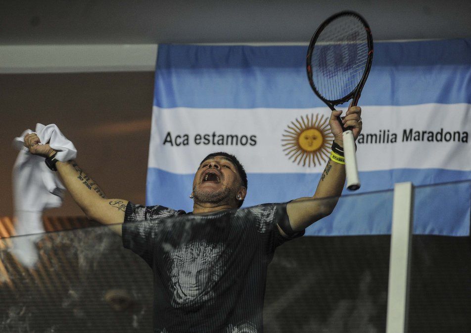 ¡Se la merece! Mirá a quién le regaló la raqueta Del Potro