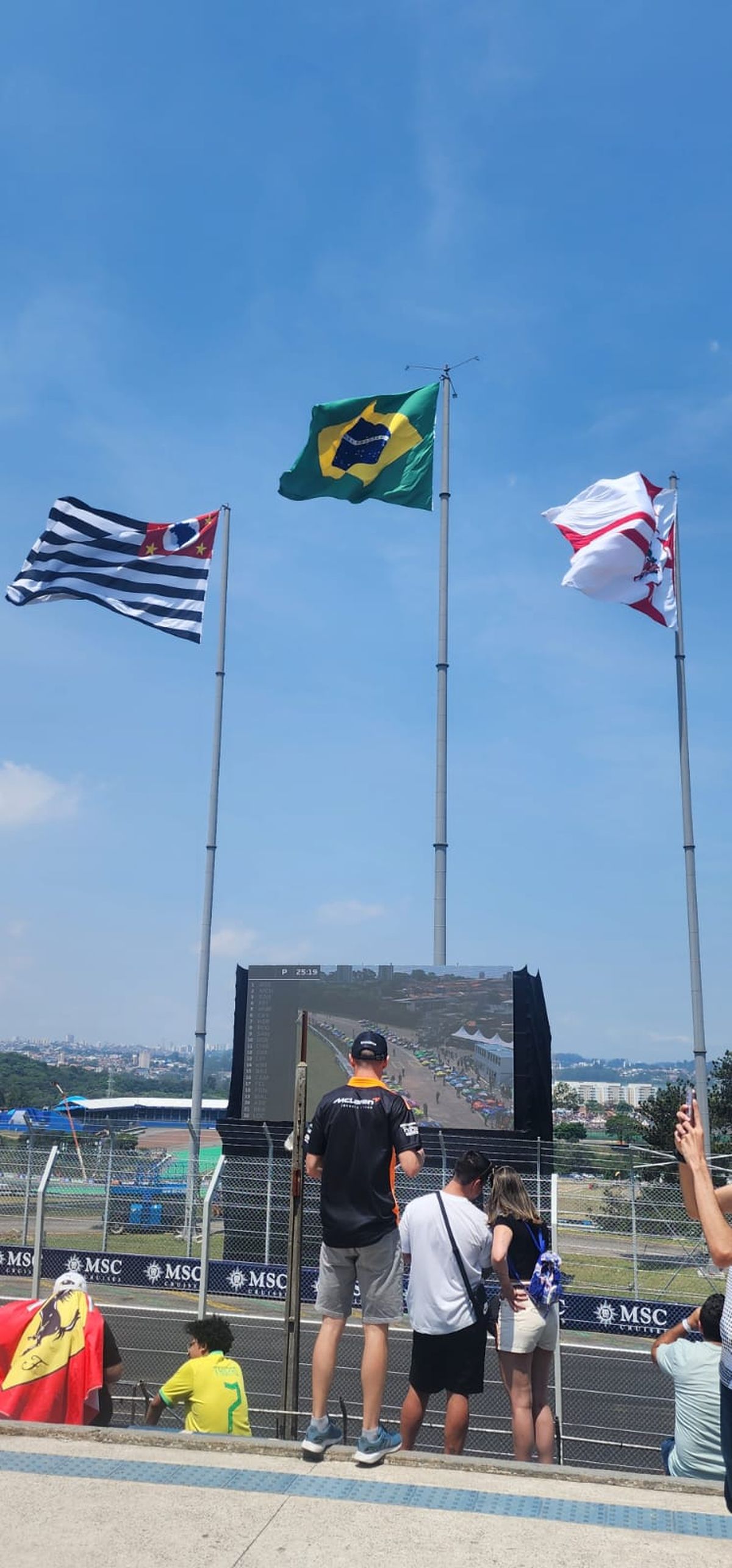 Así se ve el autódromo donde corre el argentino Colapinto. Desde enero se vendían paquetes para la Fórmula 1. Así se ve el autódromo donde corre el argentino Colapinto. Desde enero se vendían paquetes para la Fórmula 1.