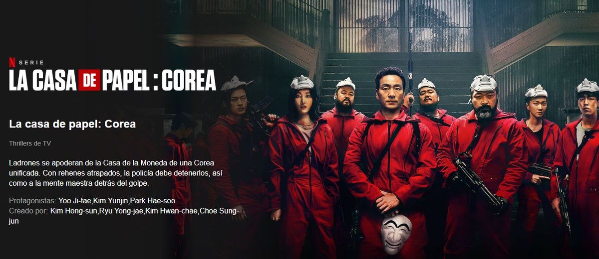 El próximo viernes 24 de junio se estrena La Casa de Papel: Corea, en Netflix.