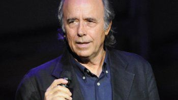 Serrat suspendió su show por un problema de salud