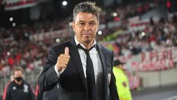 Marcelo Gallardo, DT de River Plate y máximo ídolo. 