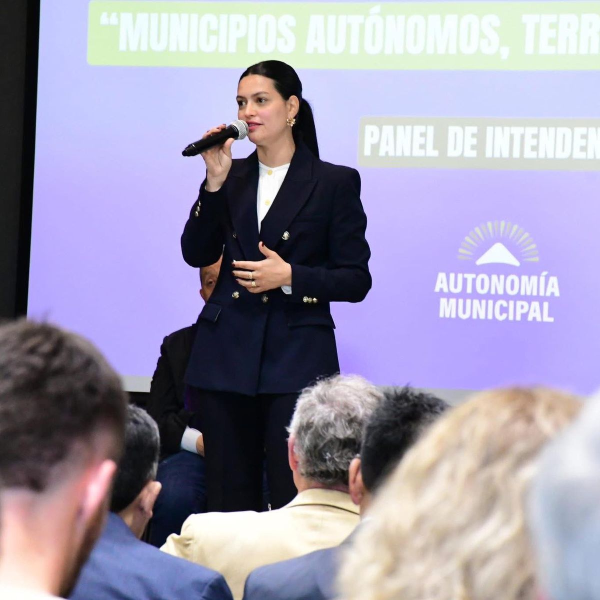 Flor Destéfanis, intendenta de Santa Rosa.