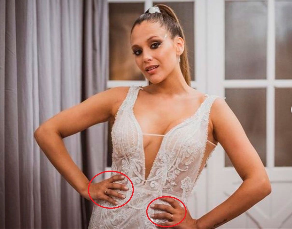 En esta foto, que pertenece al mismo posteo, sí se ven las alianzas.