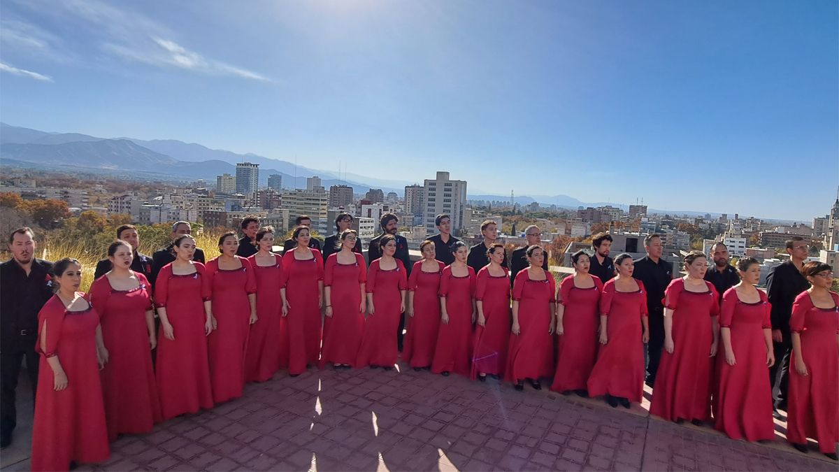 Ensamble vocal. Coro de la Ciudad de Mendoza.