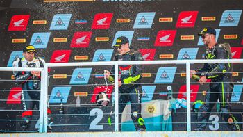 Franco Pandolfino tuvo el mejor comienzo en el Superbike de Brasil  