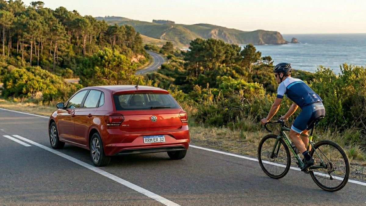 Para sobrepasar una bicicleta es imortante disminuir la velocidad y as&iacute; evitar el efecto succi&oacute;n.