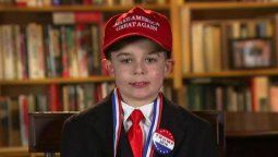 Mini Trump de 9 años visitará el Capitolio de Rhode Island