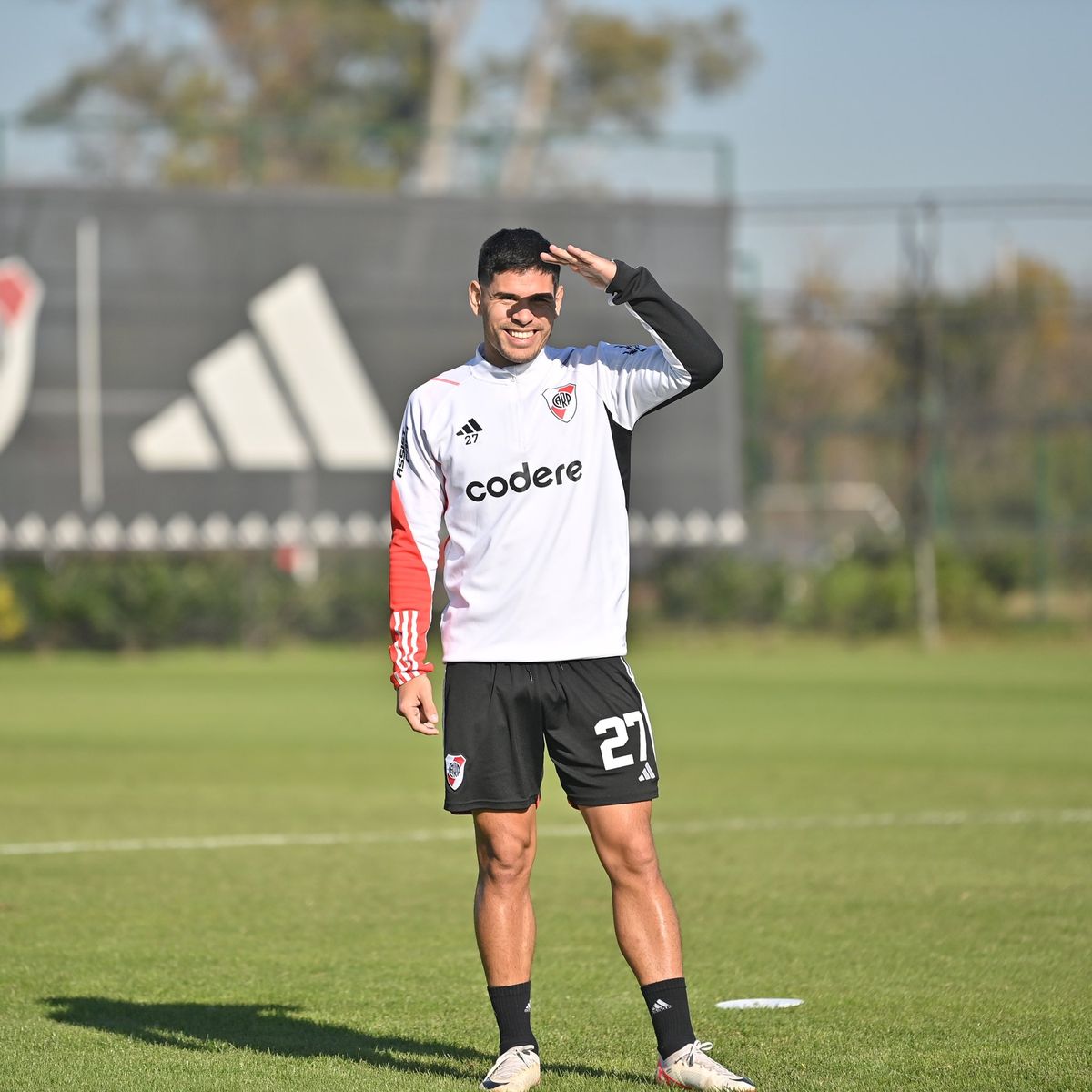 Agustín Sant'Anna es una de las dudas de River para jugar por la Copa Argentina.