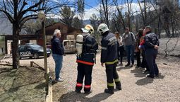 Los bomberos voluntarios de al menos 8 localidades trabajaron en los incendios del 28 y 29 de octubre.&nbsp;