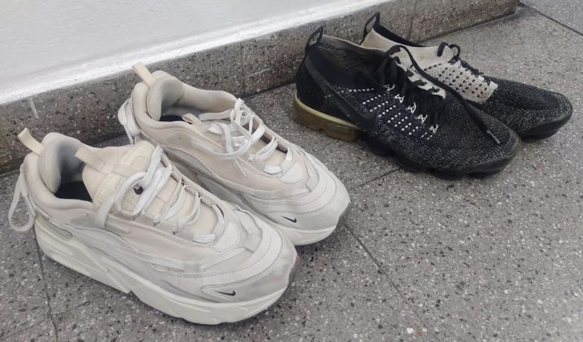 Las zapatillas robadas en el barrio Unimvev fueron devueltas a sus dueños. Las zapatillas robadas en el barrio Unimvev fueron devueltas a sus dueños.