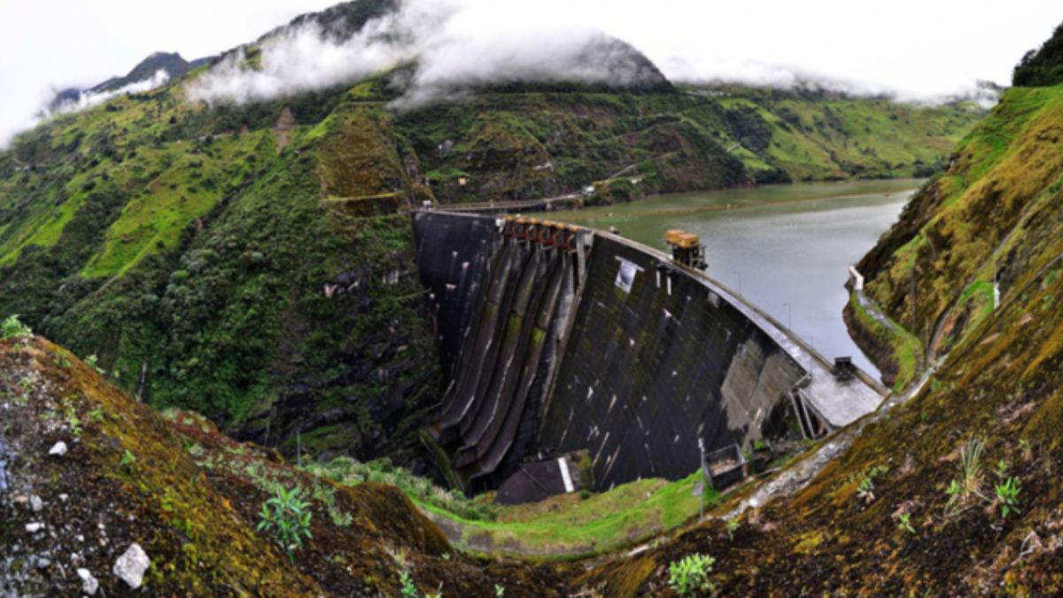 La central Paute Molino es la segunda hidroeléctrica más grande del Ecuador. Este 2023 cumplió 40 años de operación. (Foto: CELEC) La central Paute Molino es la segunda hidroeléctrica más grande del Ecuador. Este 2023 cumplió 40 años de operación. (Foto: CELEC)