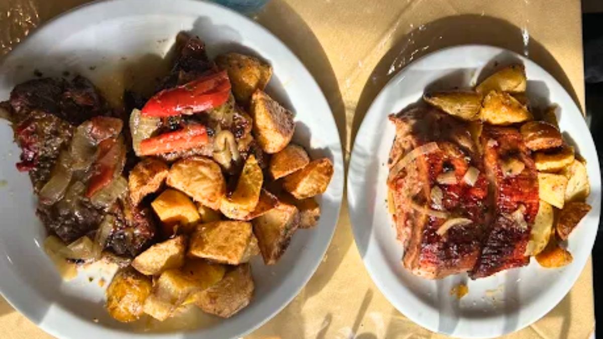 Los seductores platos de este bodegón. Los seductores platos de este bodegón.