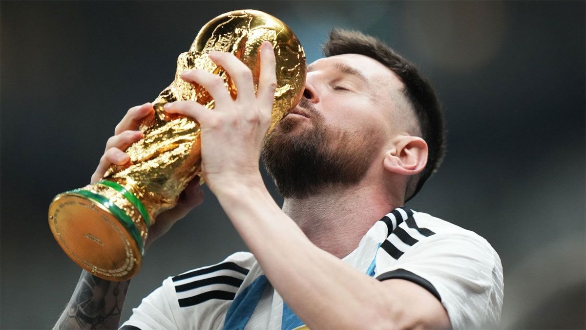 Lionel Messi acaba de ganar el Mundial Qatar 2022 con la Selección argentina.