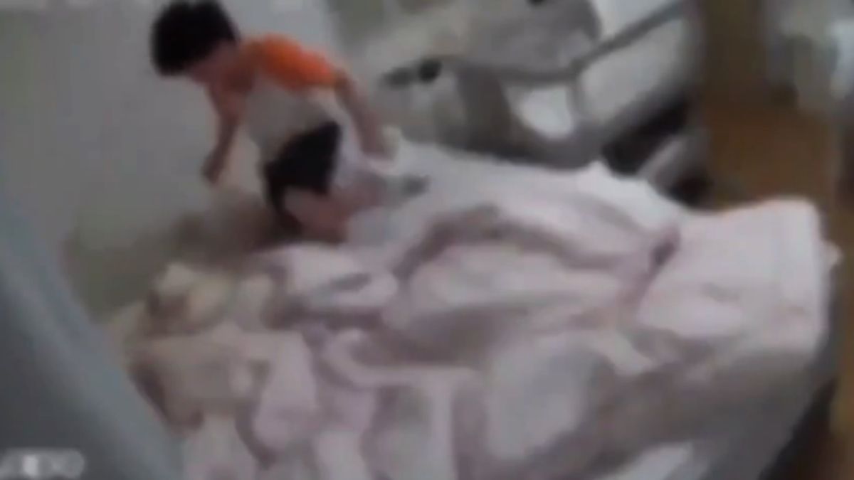 La agresión del hermano que conmovió y se viralizó.