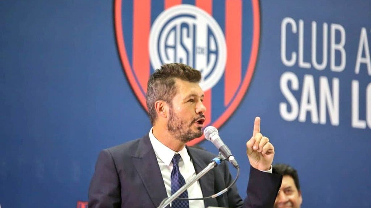 Tinelli y un sorpresón para los hinchas de San Lorenzo