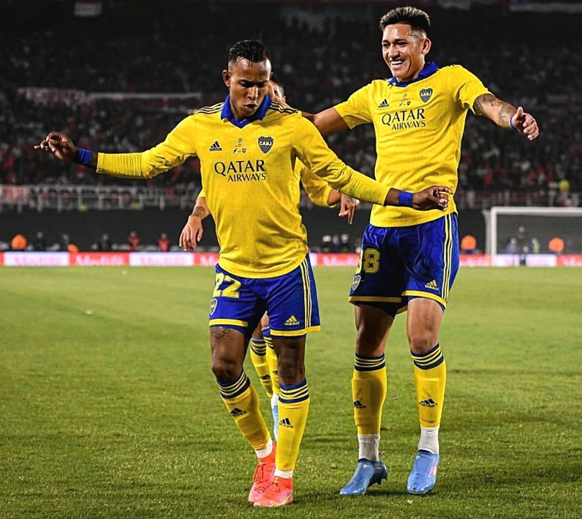 Sebastián Villa acumula 3 goles en 7 partidos 