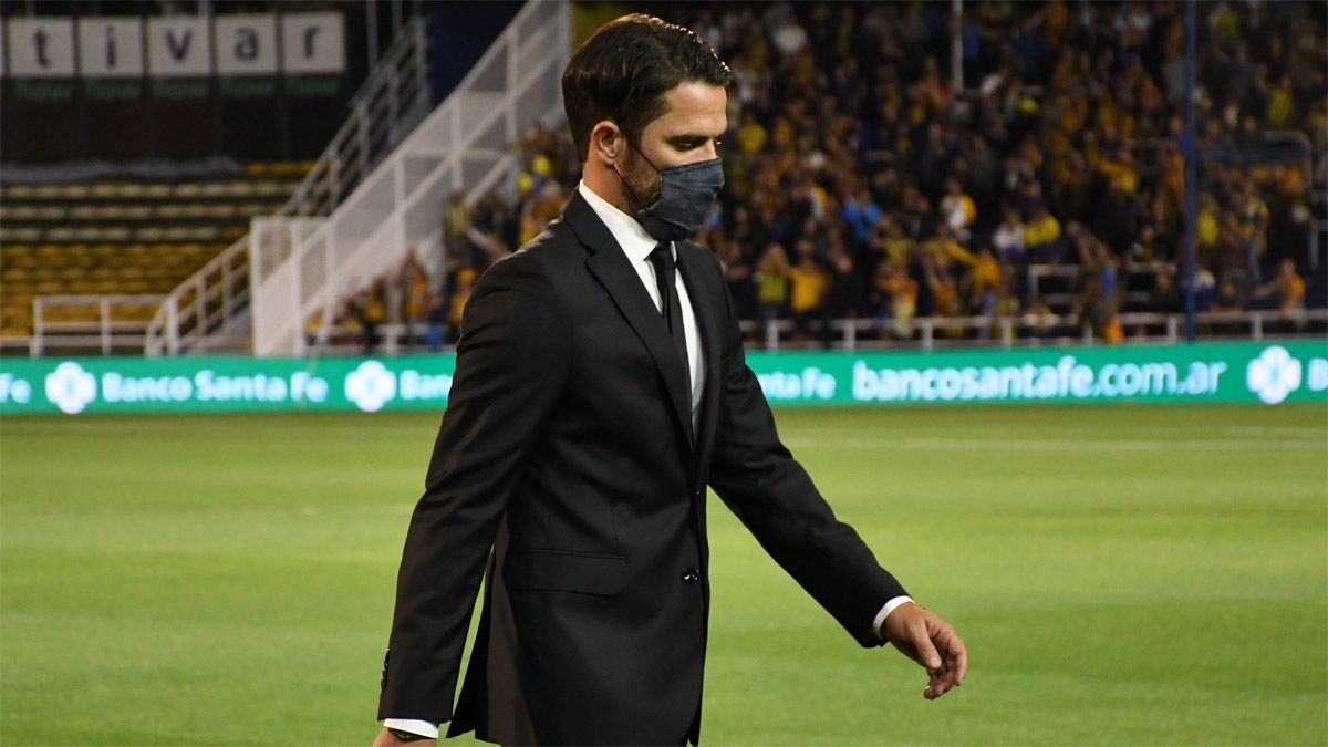 Así fue el debut de Gago como DT de Racing