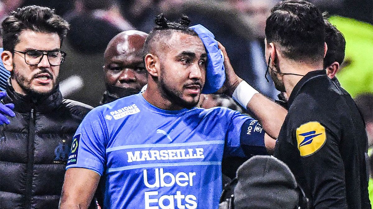 Video: la brutal agresión que sufrió Dimitri Payet en Lyon-Olympique Marsella