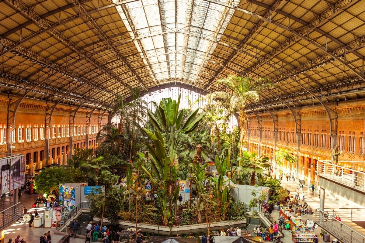 La estación española de tren fue construída para la Casa Real. Imagen: Condé Nast Traveller