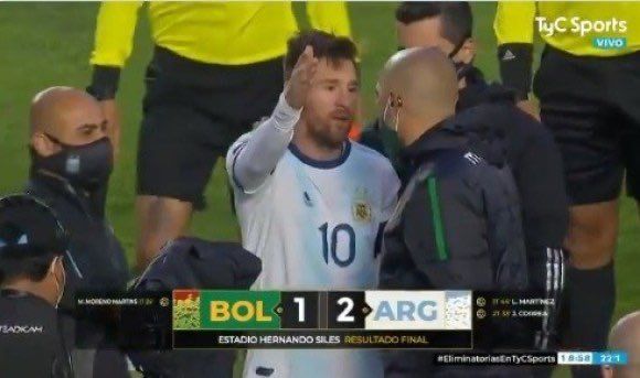 Cara a cara. Lionel Messi y el