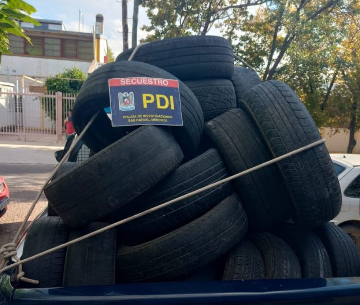 Recuperaron más de 30 cubiertas de diferentes rodados y marcas que fueron robadas en San Rafael.