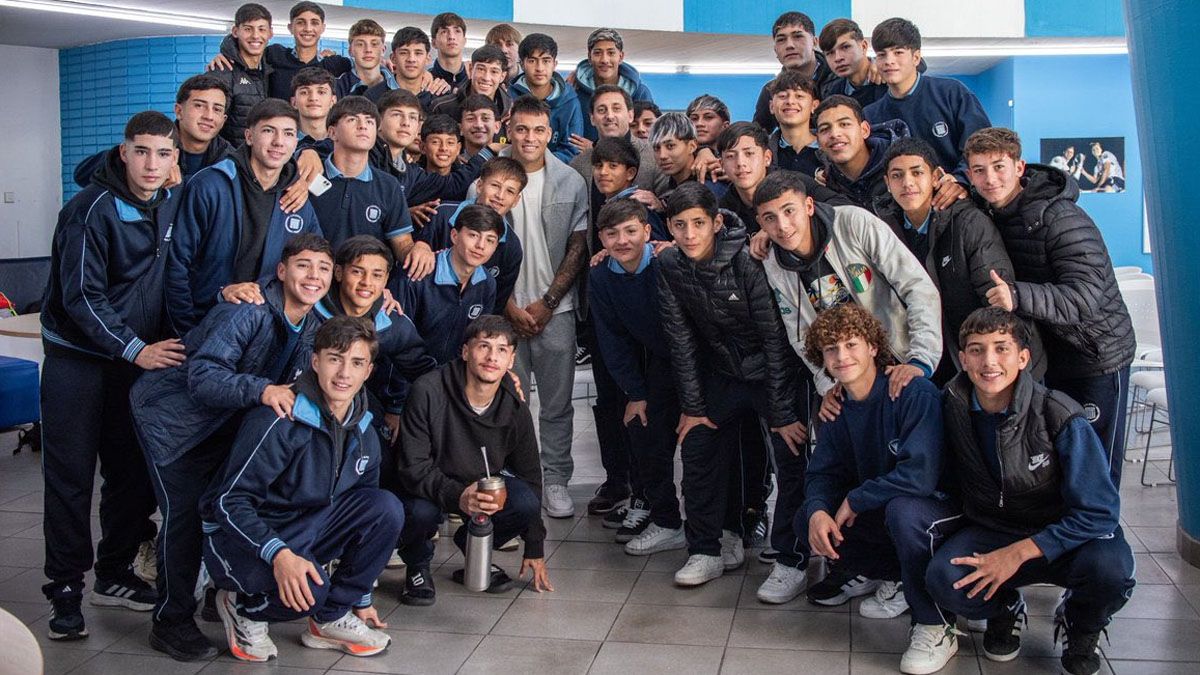 Lautaro Martínez vovió un día a pura emoción.