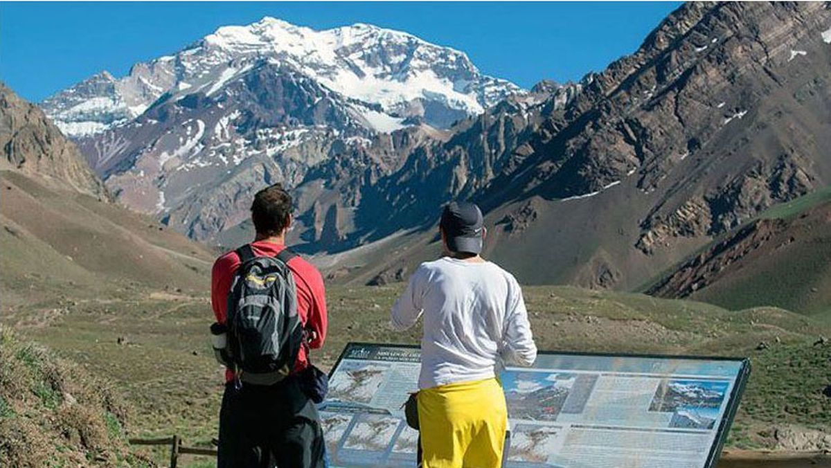 La vista en el Parque Provincial Aconcagua es impagable.