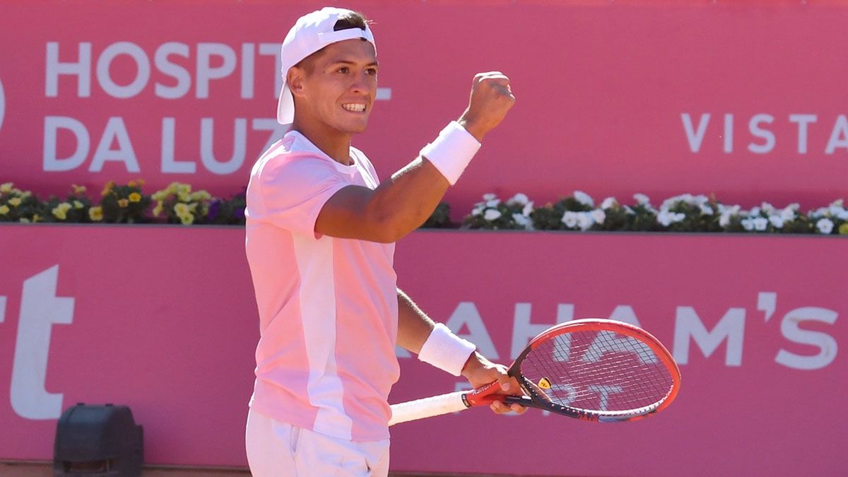 Sebastián Báez buscará meterse en semifinales del ATP de Estoril.