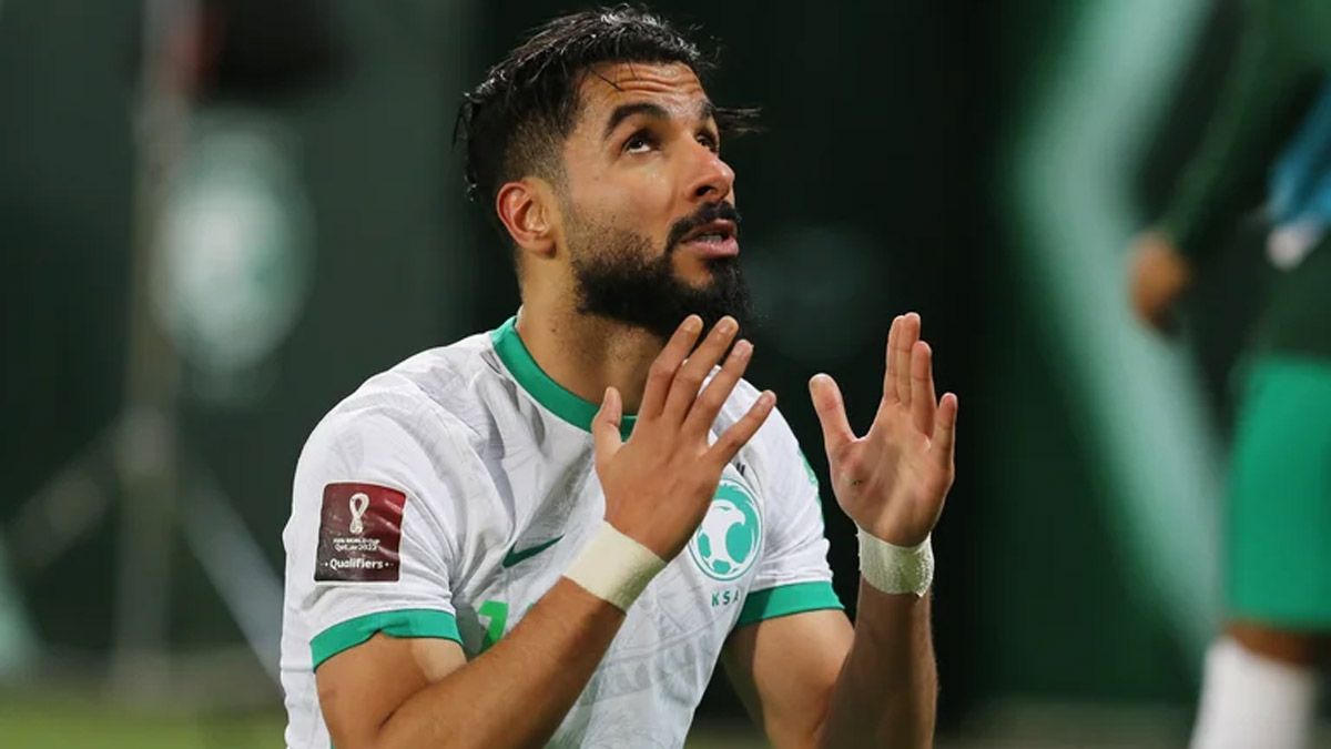Saleh Al-Shehri llegaría con lo justo para disputar el Mundial de Qatar 2022.