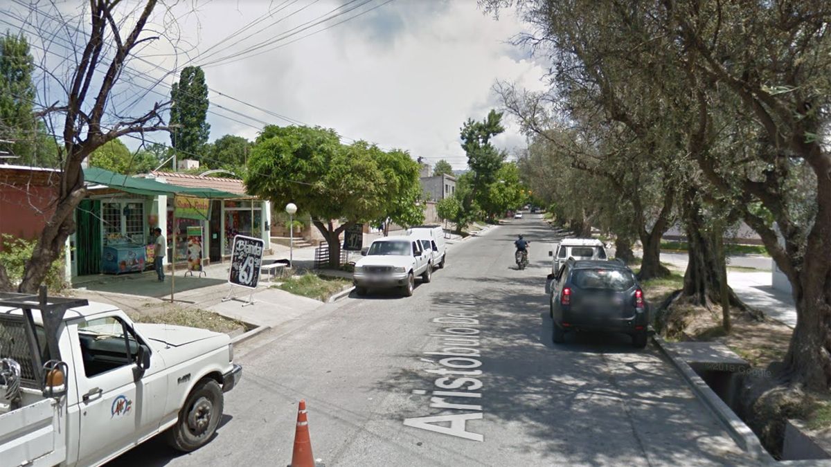 Los dos ladrones amenazaron con armas de fuego a las víctimas y las asaltaron.