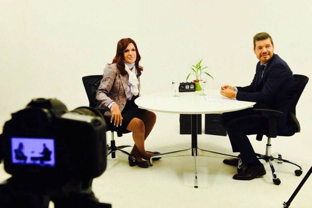 Tinelli bate picos de audiencia con la entrevista a Cristina que publicó en Facebook